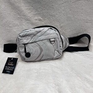 NWT Tushbaby The Mini Pack Marble Color Belt Bag Fanny Pack‎ Blue/Brown/Gray